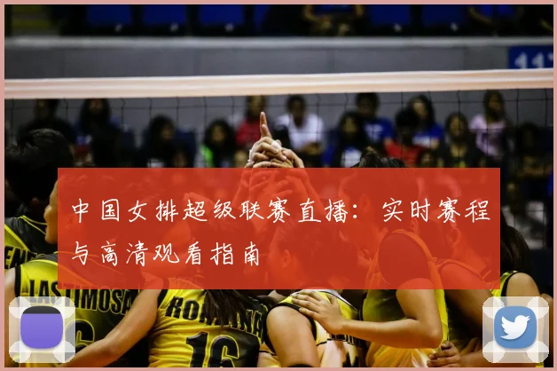 中国女排超级联赛直播：实时赛程与高清观看指南